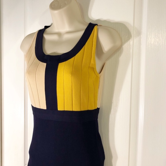 Wow Couture Colorblock Bandage Dress - Picture 4 of 8